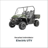 Picture of Intimidator Recalls Intimidator and Mahindra Utility Vehicles (UTVs) Due to Crash Hazard